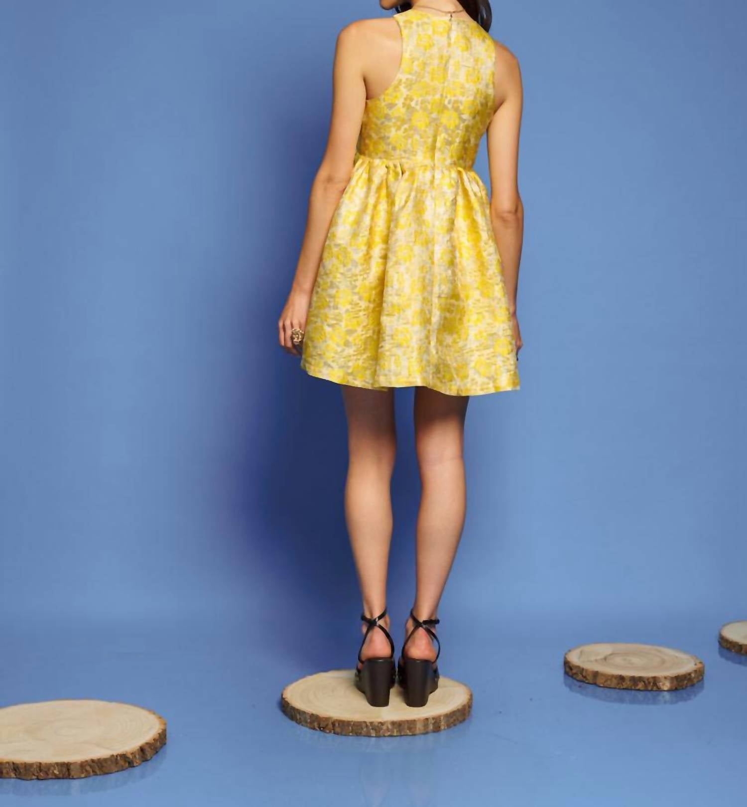 Sister Jane - Shimmer Jacquard Mini Dress