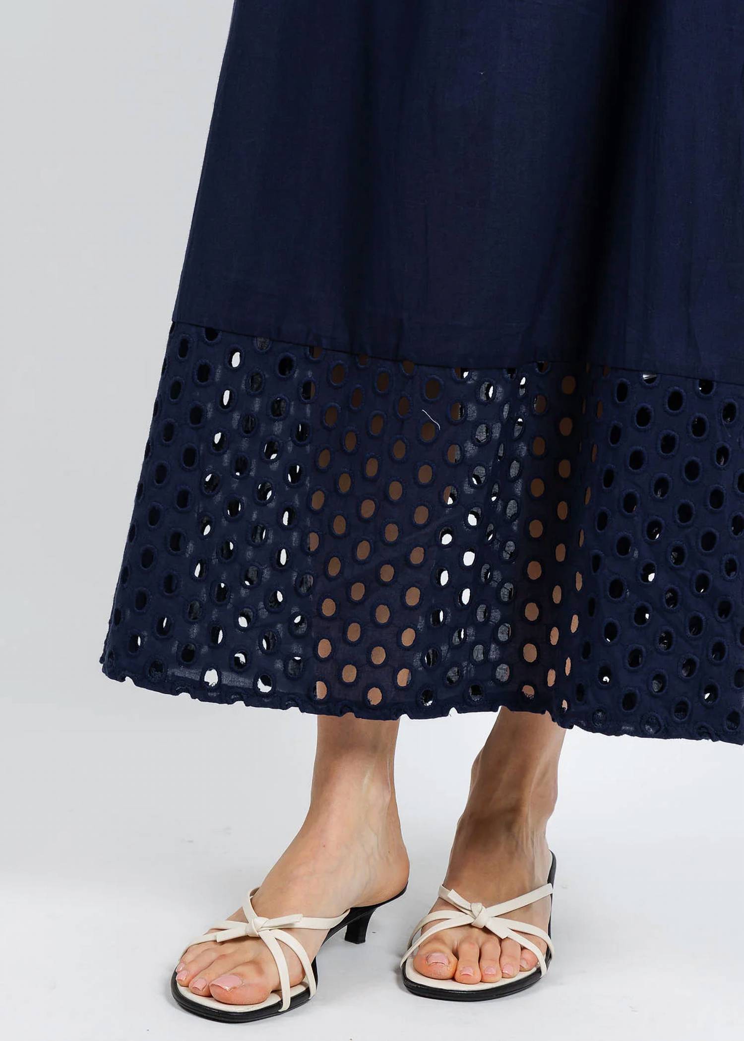 Leo & Ugo - Erica Embroidered Circle Skirt