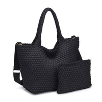 Sol And Selene - Women's Sky's The Limit Medium Laced Up Eco-edition Tote Bag