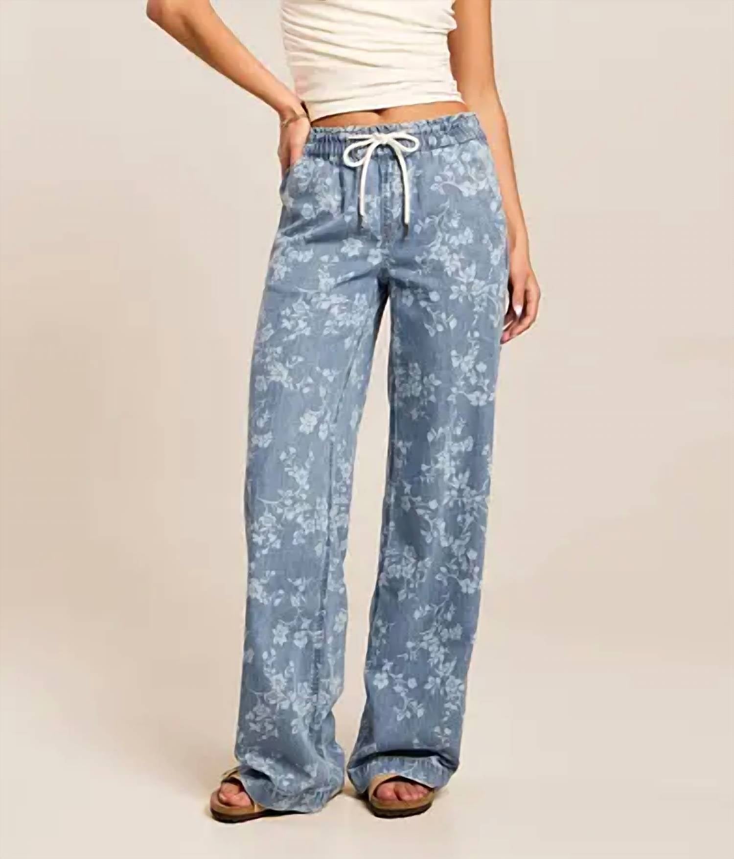 Vervet By Flying Monkey - Kris Baggy Wide Leg Jeans