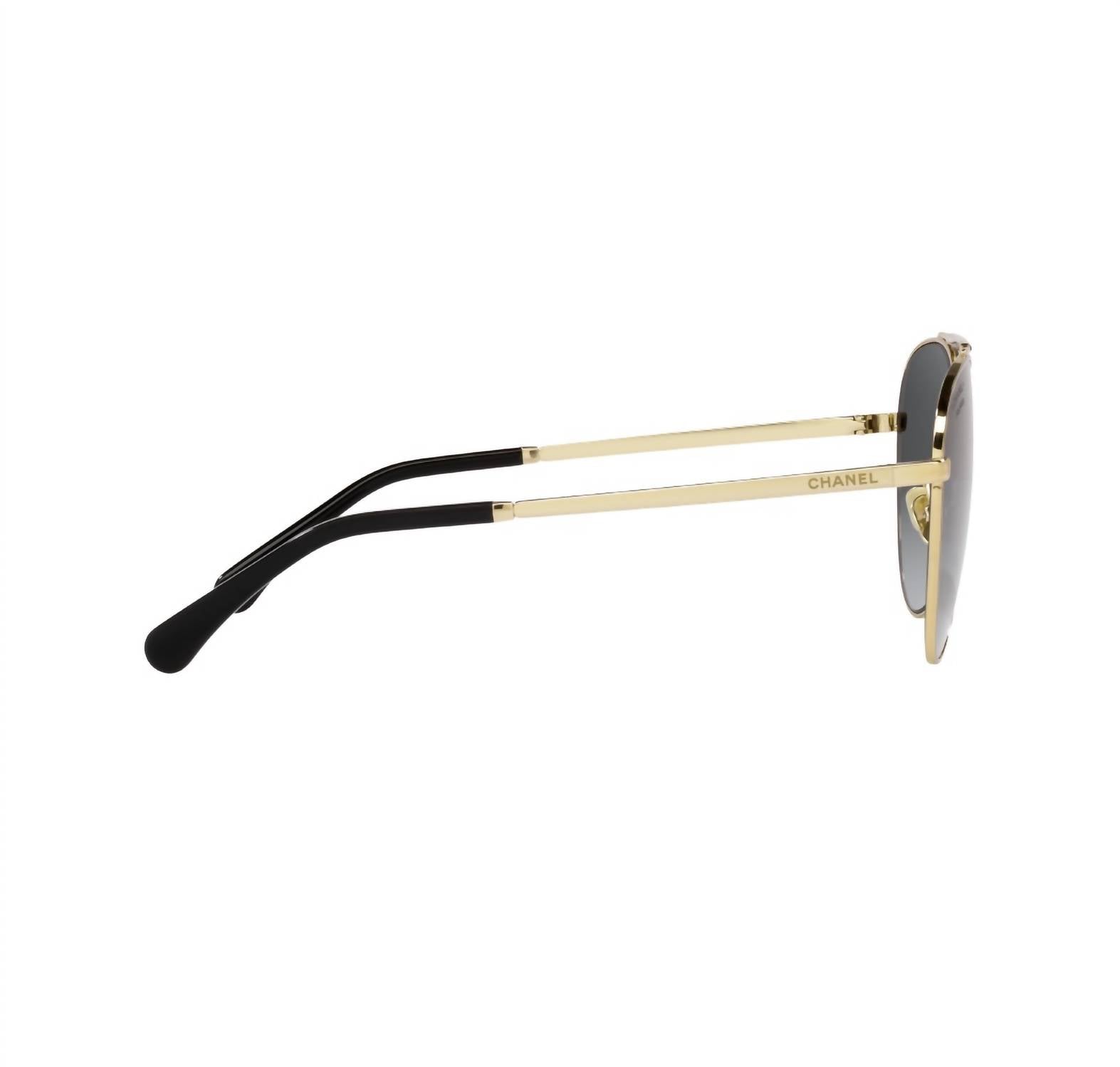 Chanel - Women's Aviator Polarized Sunglasses - Small 4279b - C395s8 - 58