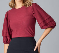 Downeast - Adagio Half-Sleeved Top