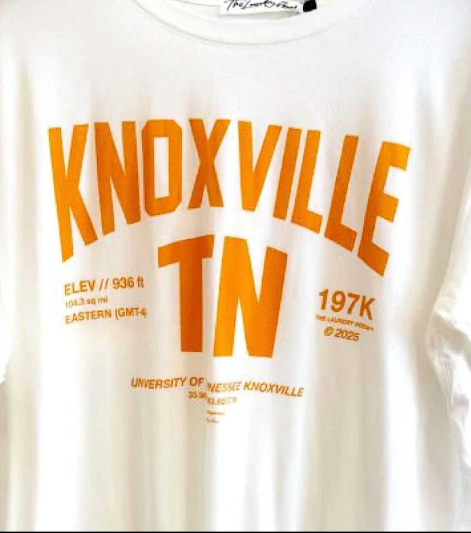 The Laundry Room - Women's Knoxville Oversized Tee Top