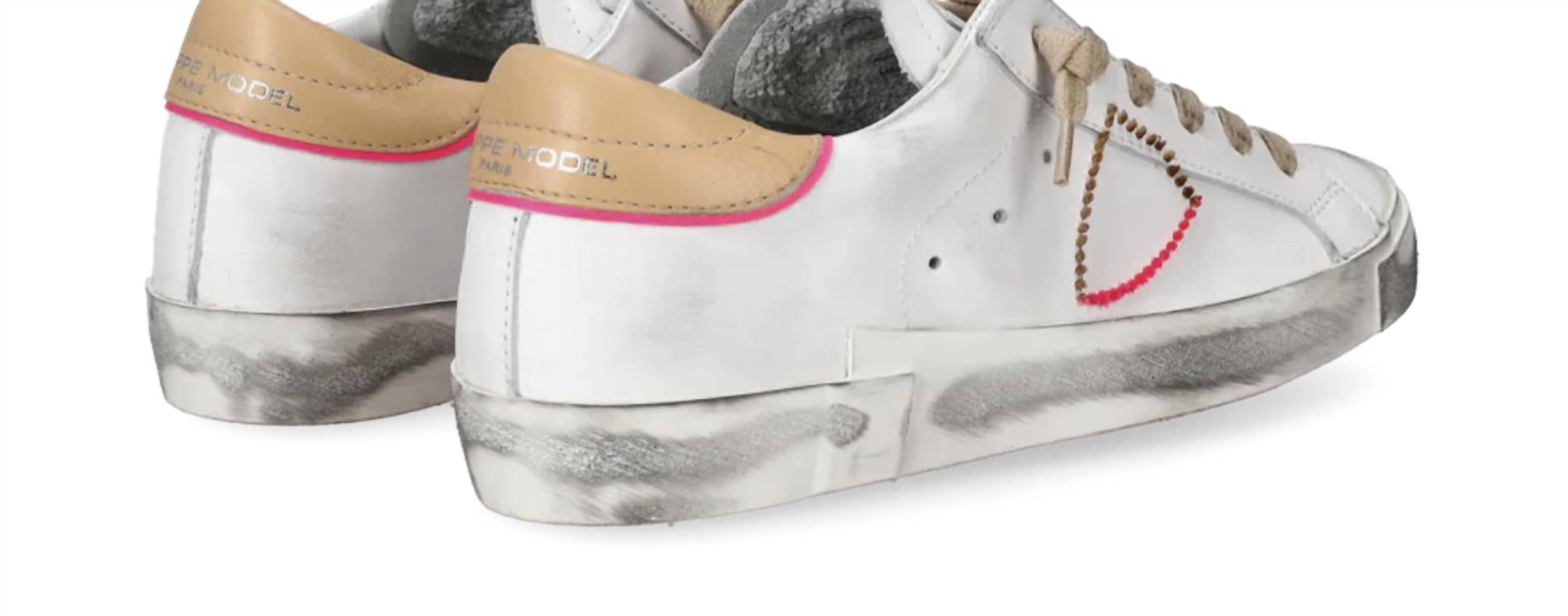 Philippe Model - Women's PRSX Low Veau Brodeir Sneaker