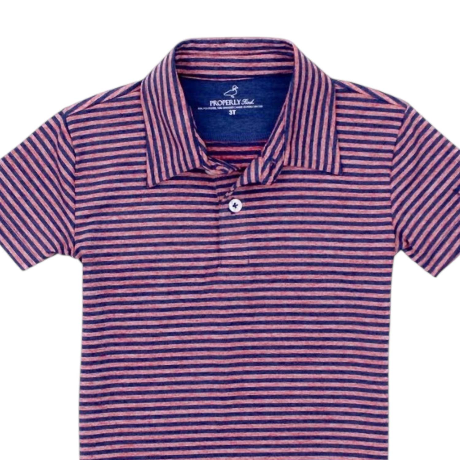 Properly Tied - Boys Liberty Polo Shirt