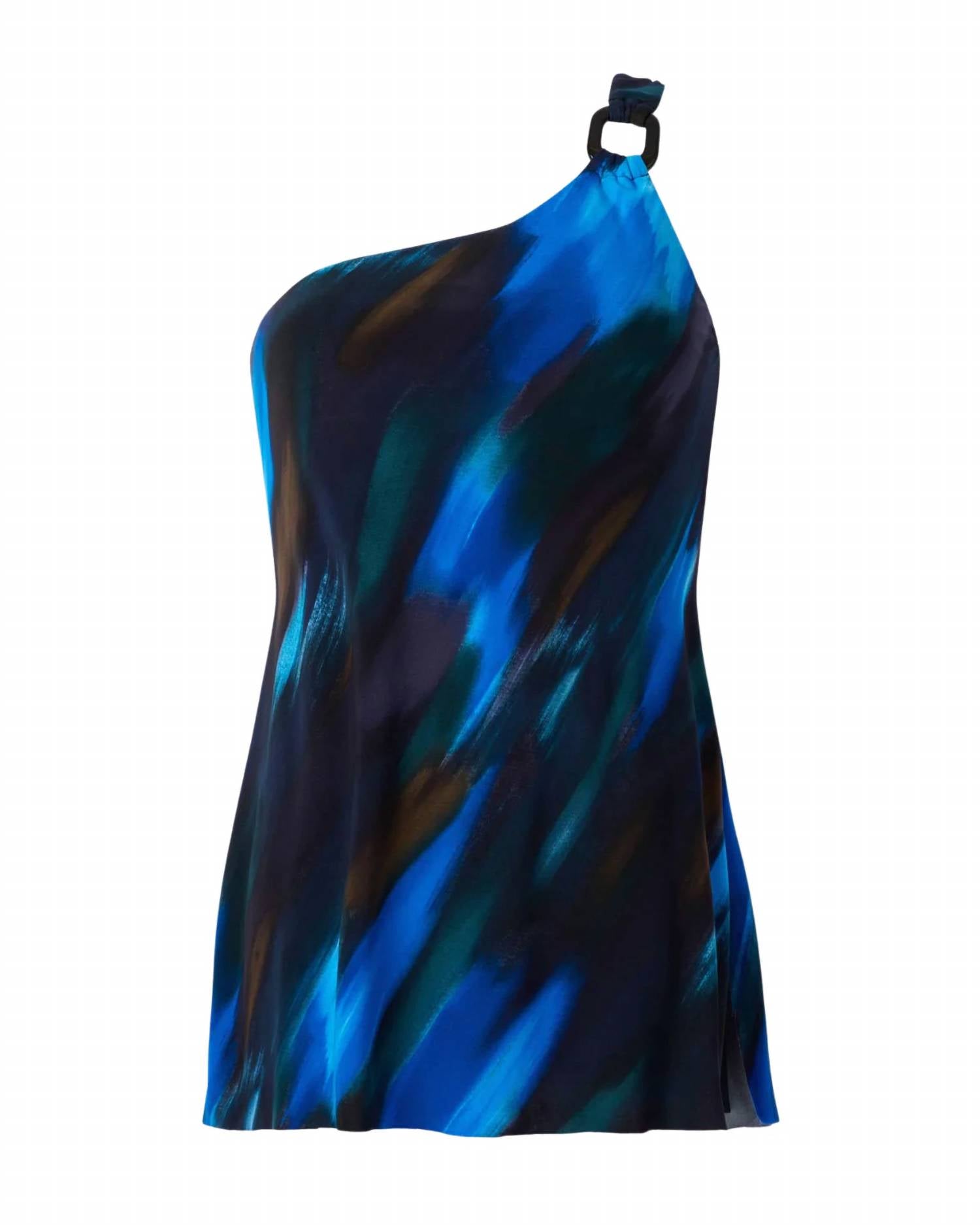 Magicsuit - Swipe Right Amal One-shoulder Swim Dress