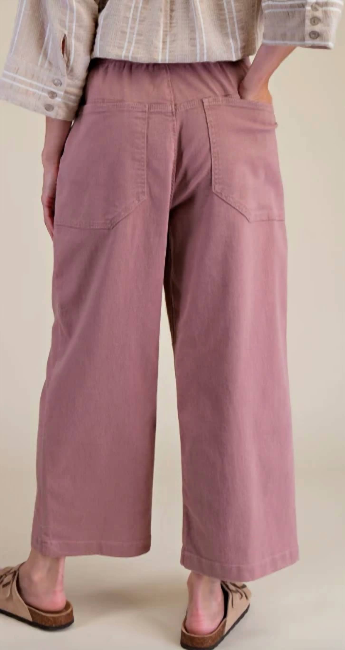 Easel - Drew Washed Stretch Twill Pants