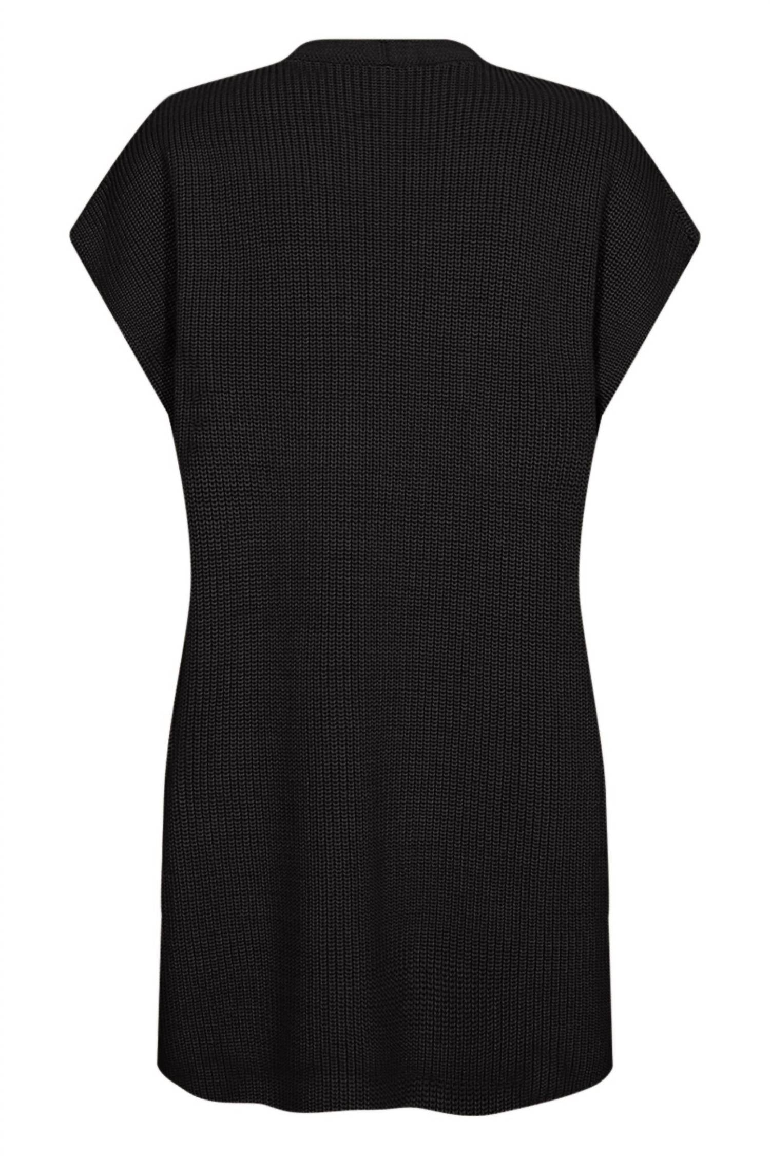 Soya Concept Women's Julia 9 Cardigan Top in black - women's sweater - detail view