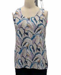 Sympli - Go To Tank Relax Print Top