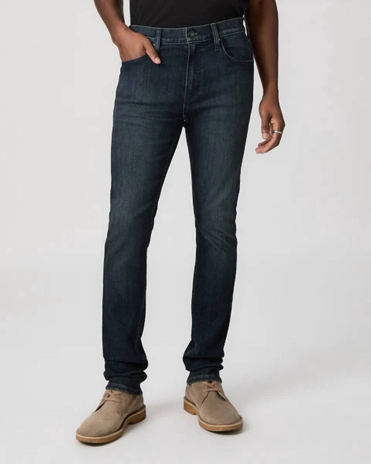 Paige - Transcend Federal Slim Straight Jean