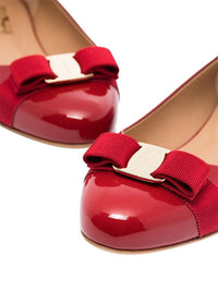 Salvatore Ferragamo - Kid's Vara Bow Ballerina Shoes