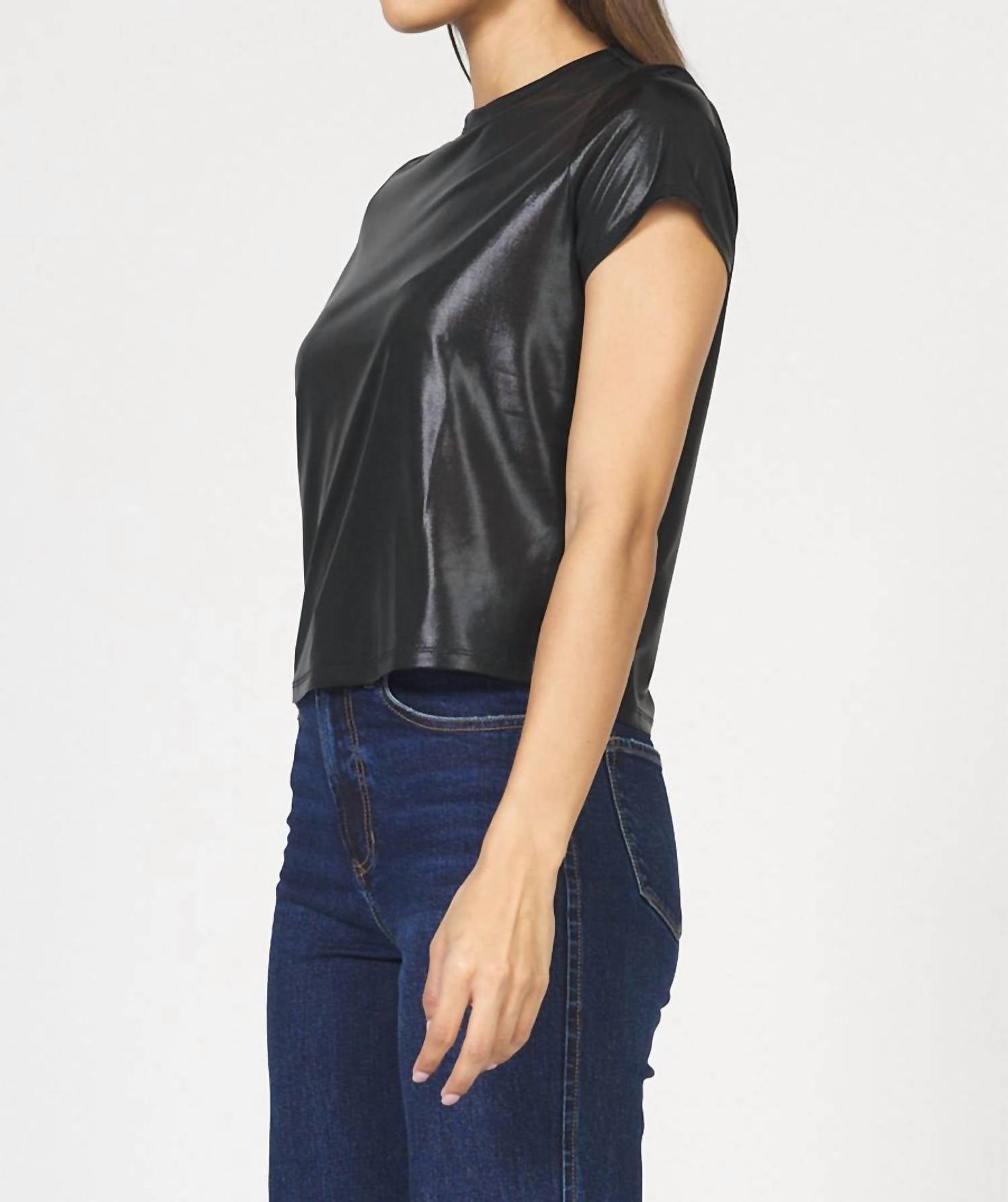 Dear John Denim - Unity Shimmer Short Sleeve Top