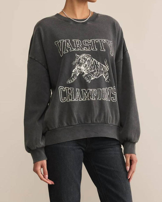 Z Supply - Varsity Long Sleeve Sunday Sweatshirt