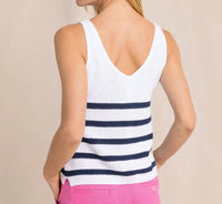 Southern Tide - Alli Striped Sweater Tank