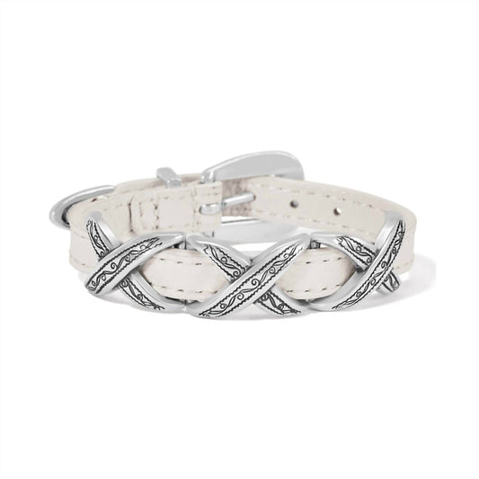 Brighton - Women's Kriss Kross Etched Bracelet