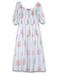 Simply Southern - Floral Puff Dress