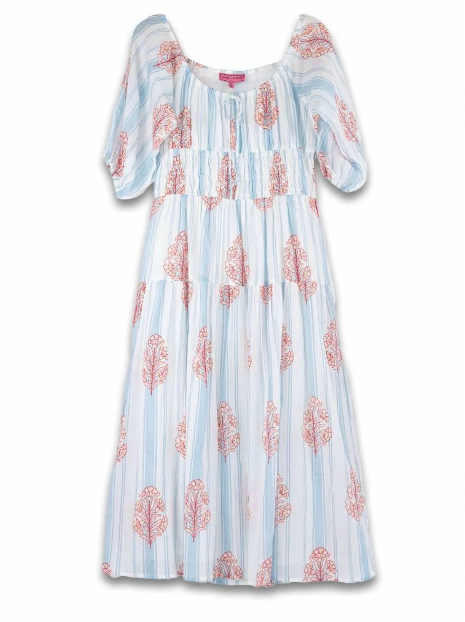 Simply Southern - Floral Puff Dress