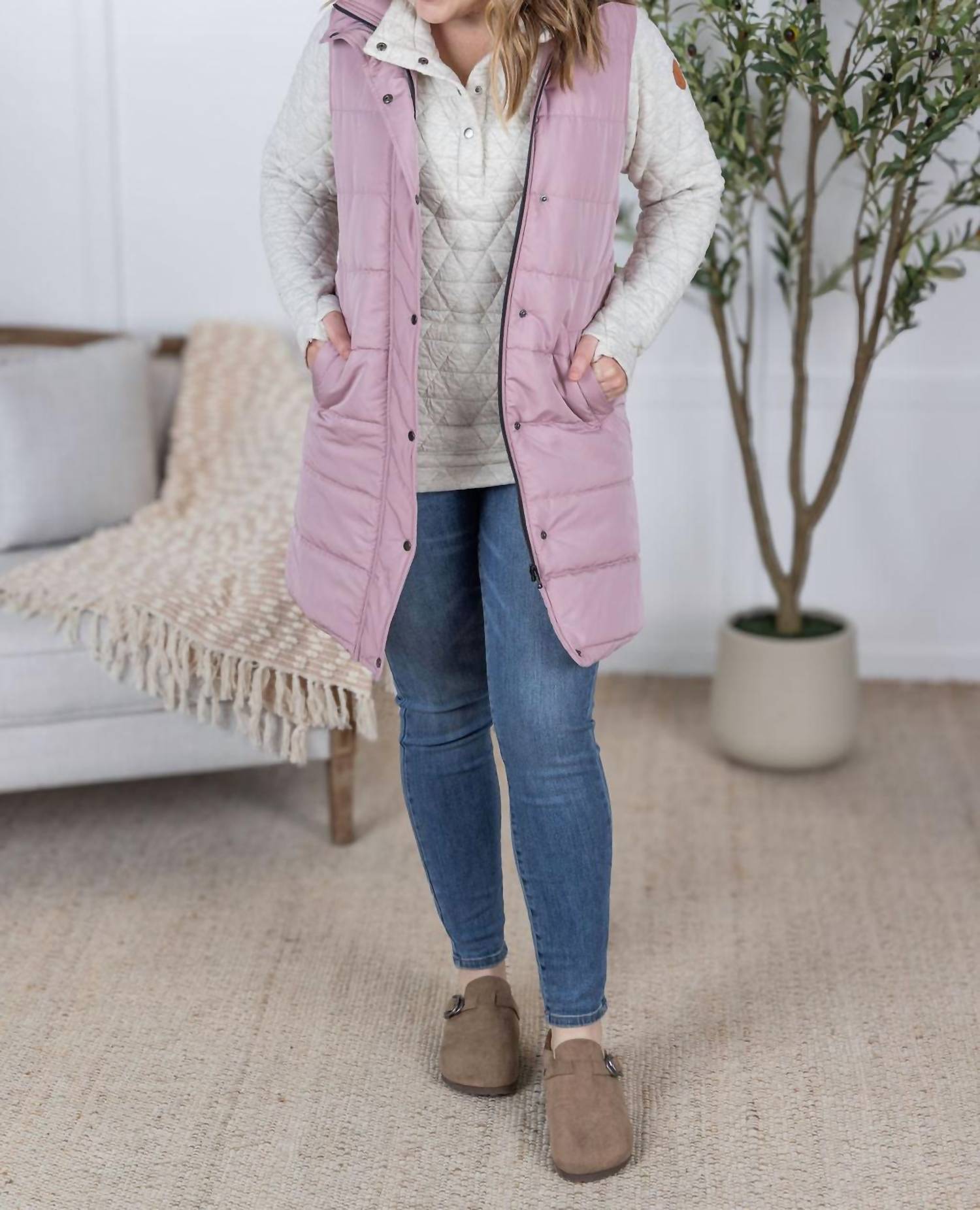 Michelle Mae - Harlow Long Vest