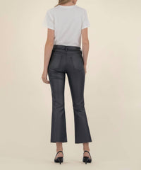Kut From The Kloth - Kelsey Coated High Rise Ankle Flare Pants