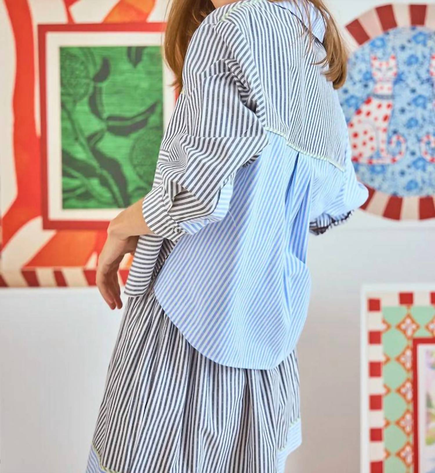 Hunter Bell - Croquet Stripe Hudson Shirt
