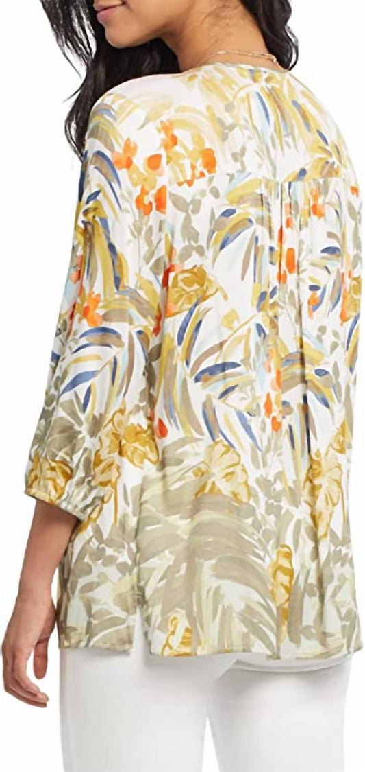 Tribal - Apricot Blouse