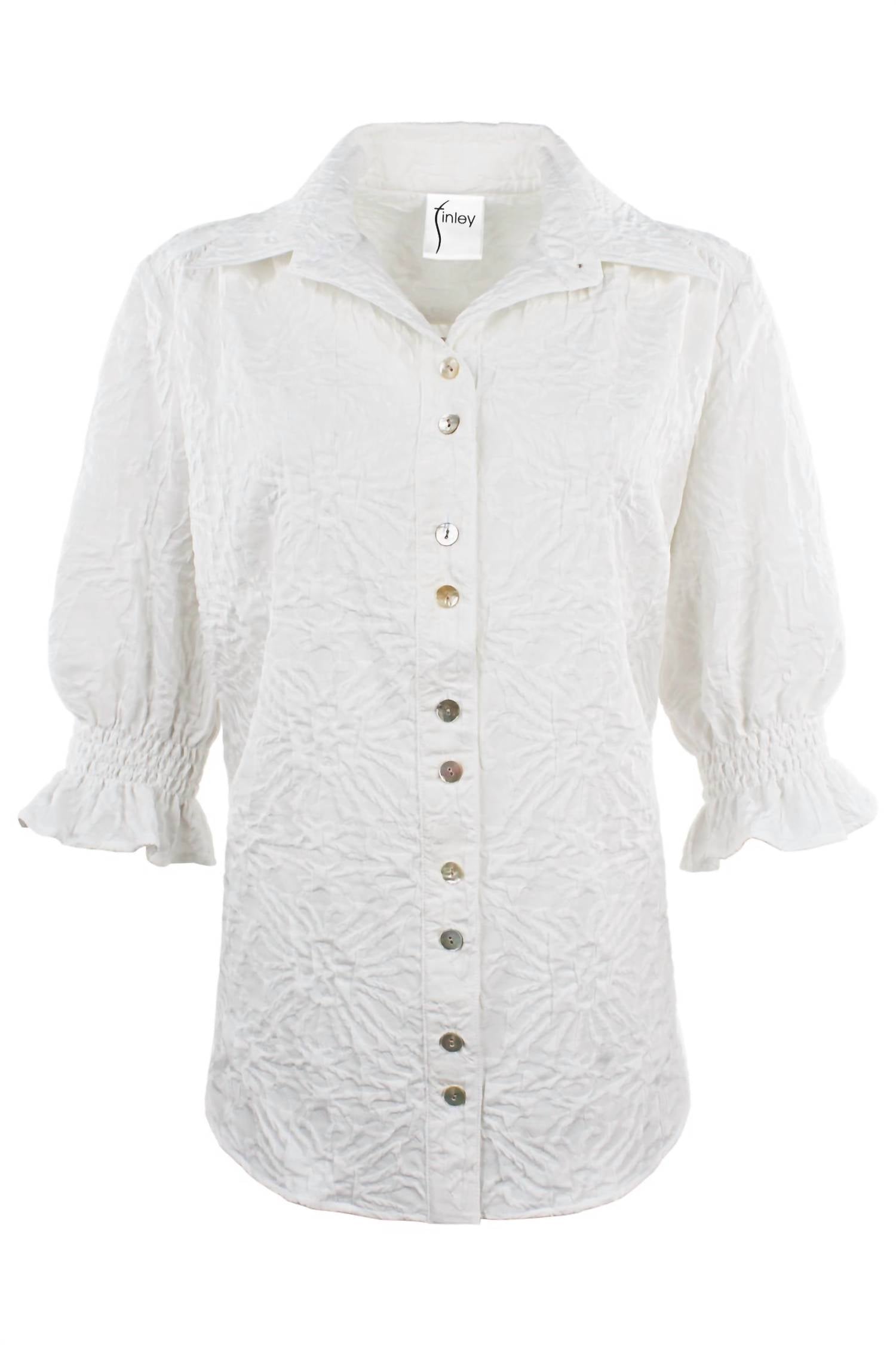 Finley - Sirena Textured Jacquard Top