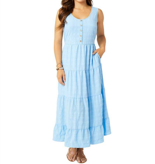 Coco + Carmen - MEADOW GAUZE TIERED TANK DRESS