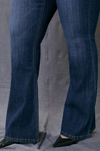 KanCan Mid Rise Flare Jean - Plus in ashlee - women's jeans - view 8