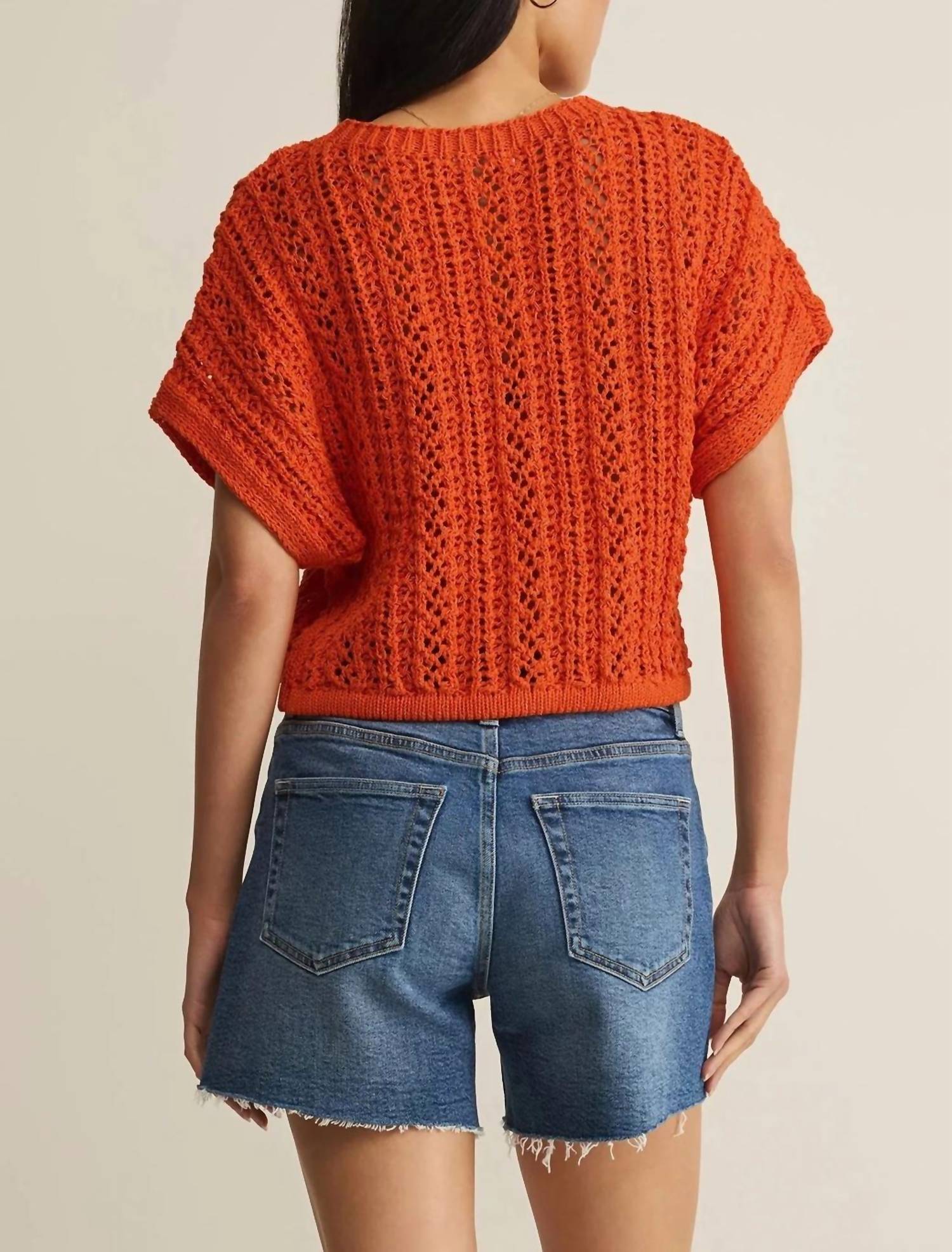Z Supply - Ballast Crochet Sweater Top