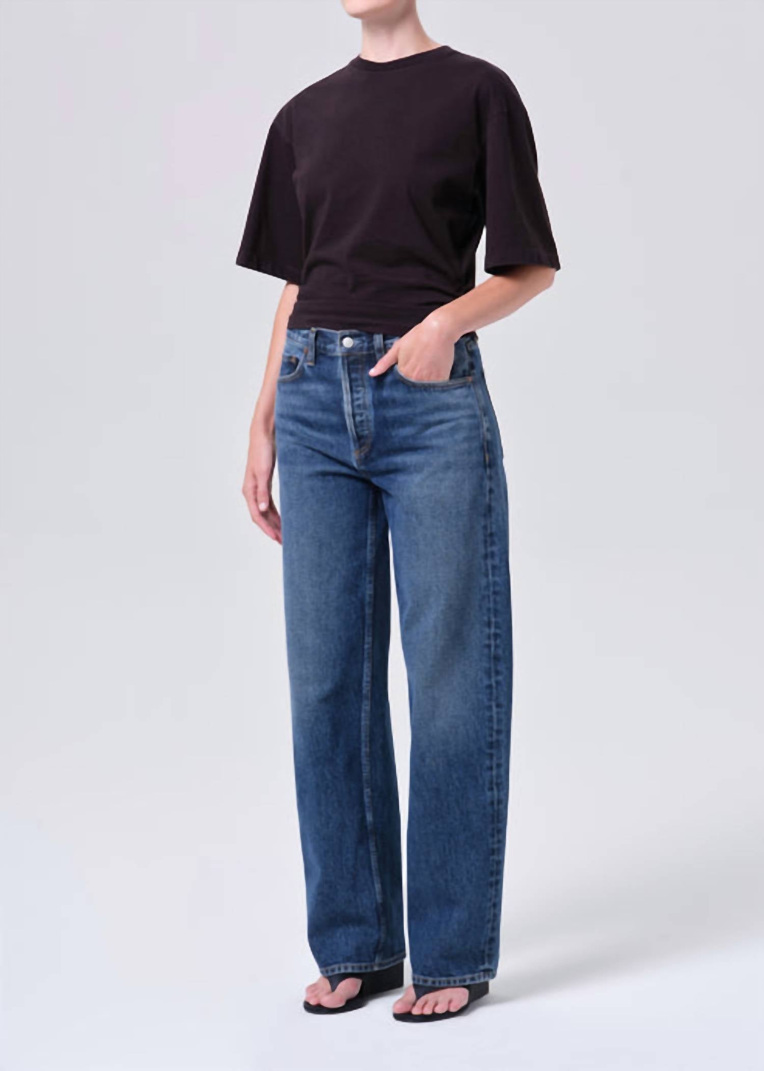 Agolde - Shari Cotton Jersey Tee