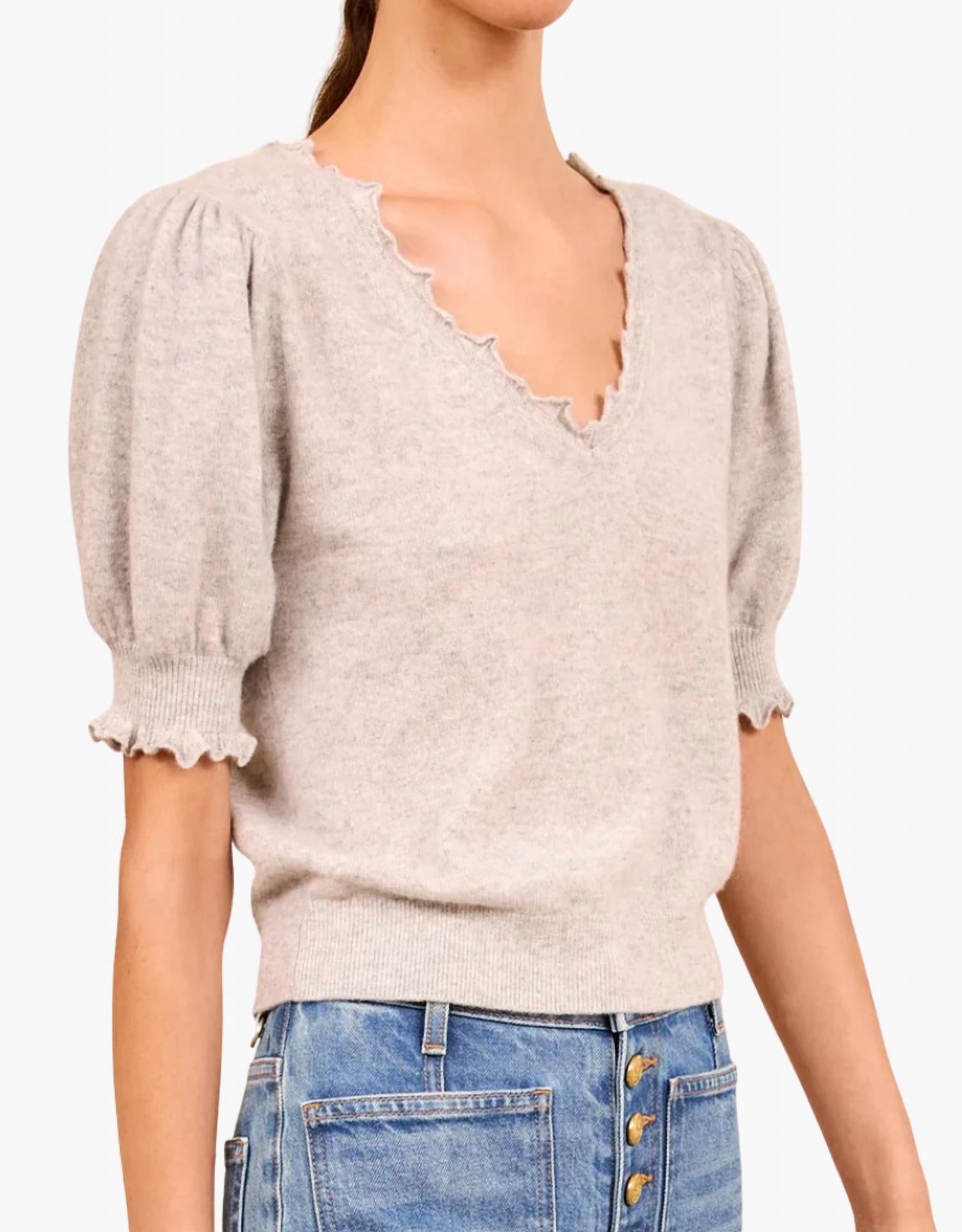 Ulla Johnson - Polline Short Sleeve Top