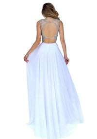 Sherri Hill - High Illusion Neck Prom Dress
