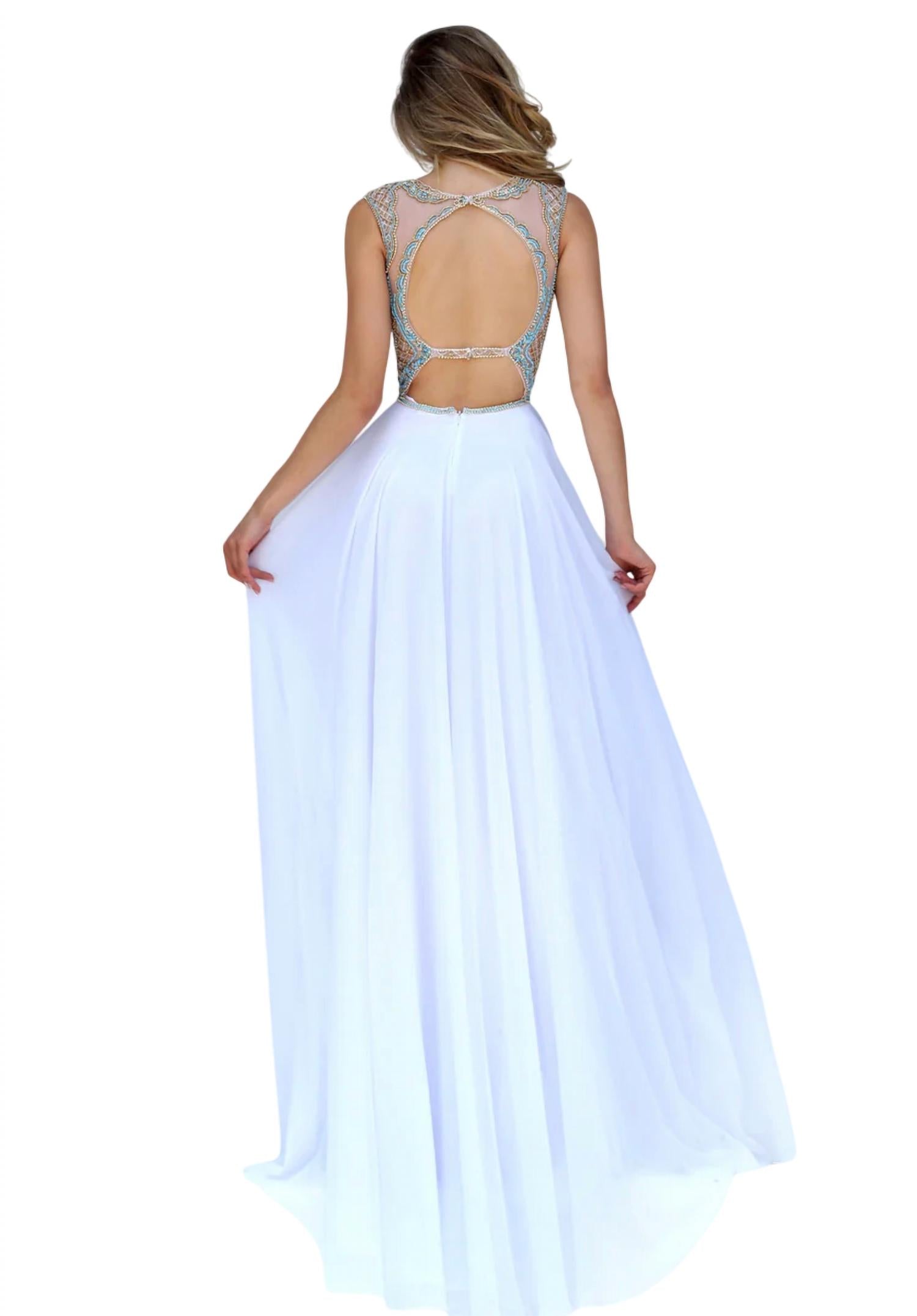 Sherri Hill - High Illusion Neck Prom Dress