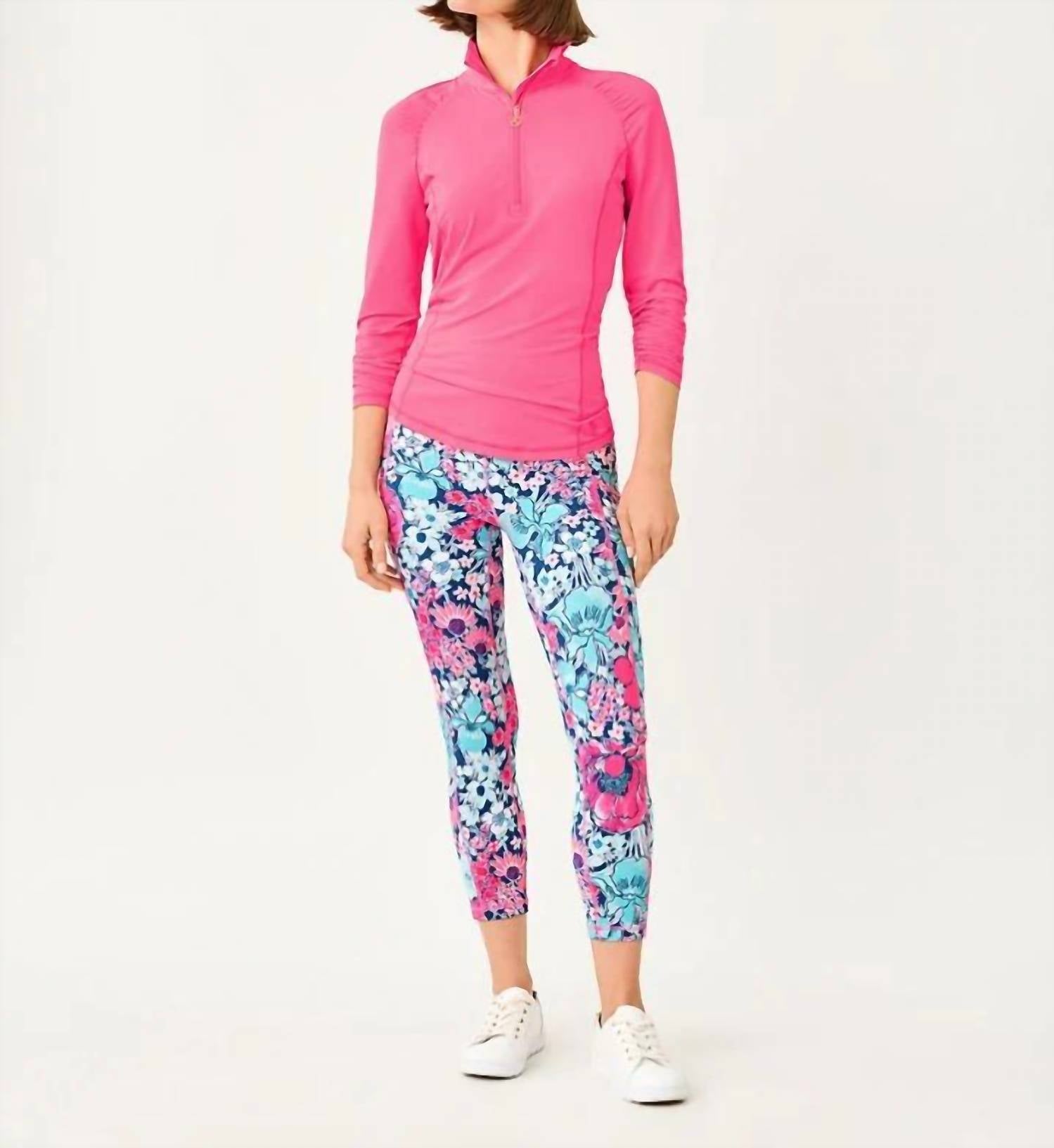 Lilly Pulitzer - Justine Upf 50+ Half Zip Jacket