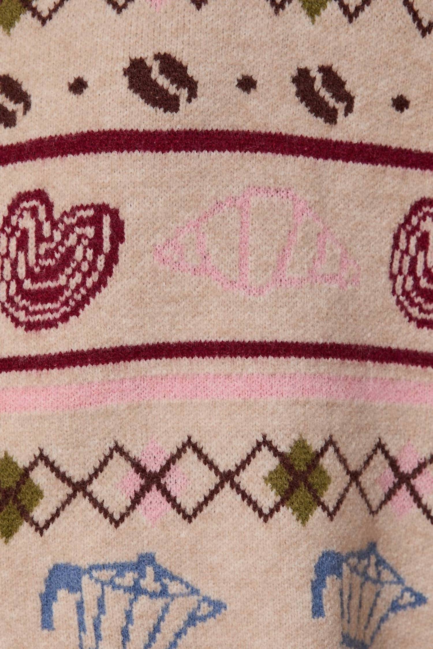 Sunday Edition Cozy Cafe Cardigan in oatmeal - women's cardigan - view 7