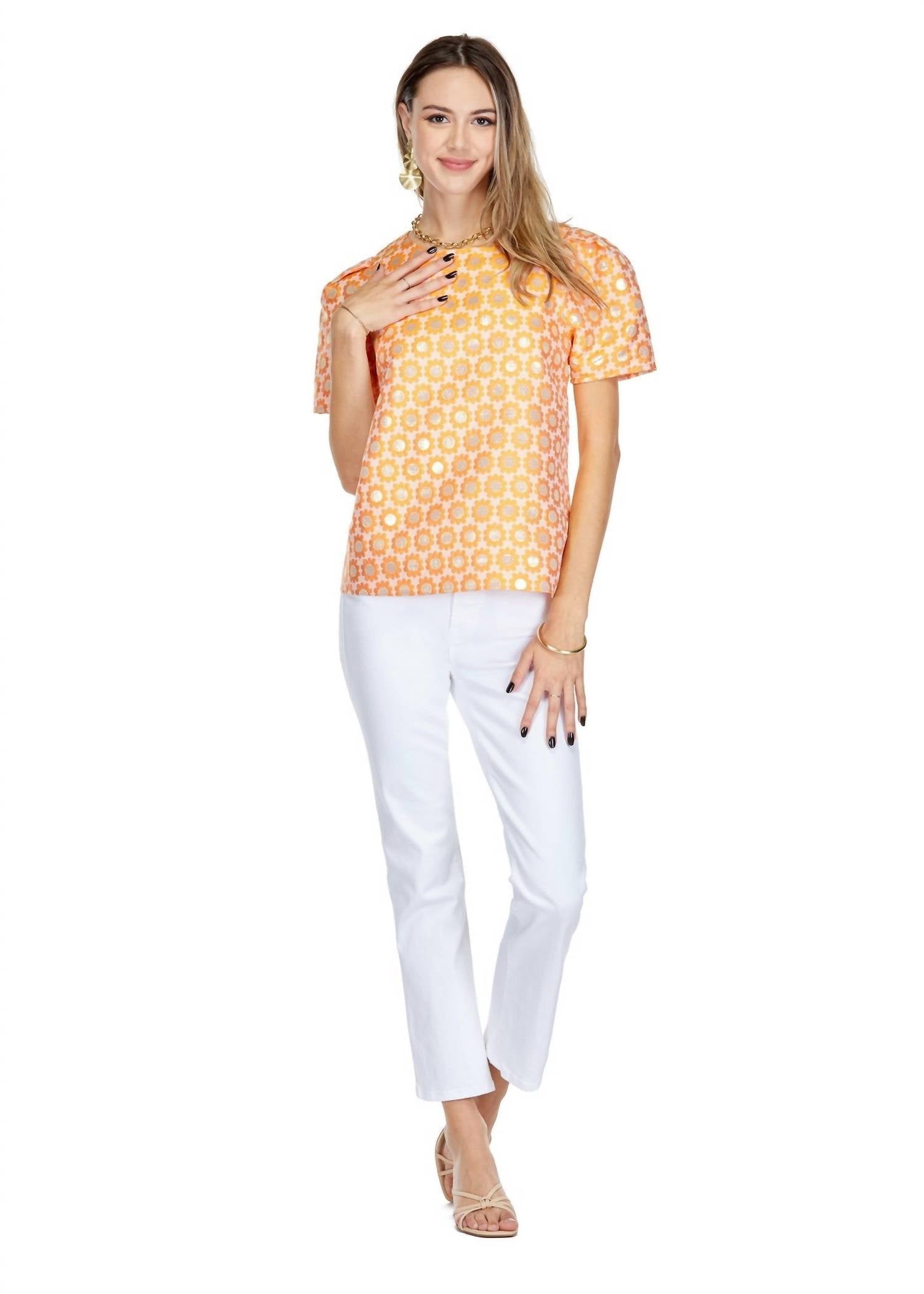 Joy Joy - Crewneck Short Sleeve Top