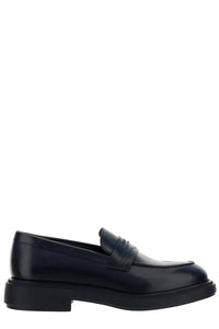 Salvatore Ferragamo - Men's Caligola Logo Embossed Slip-on Loafers