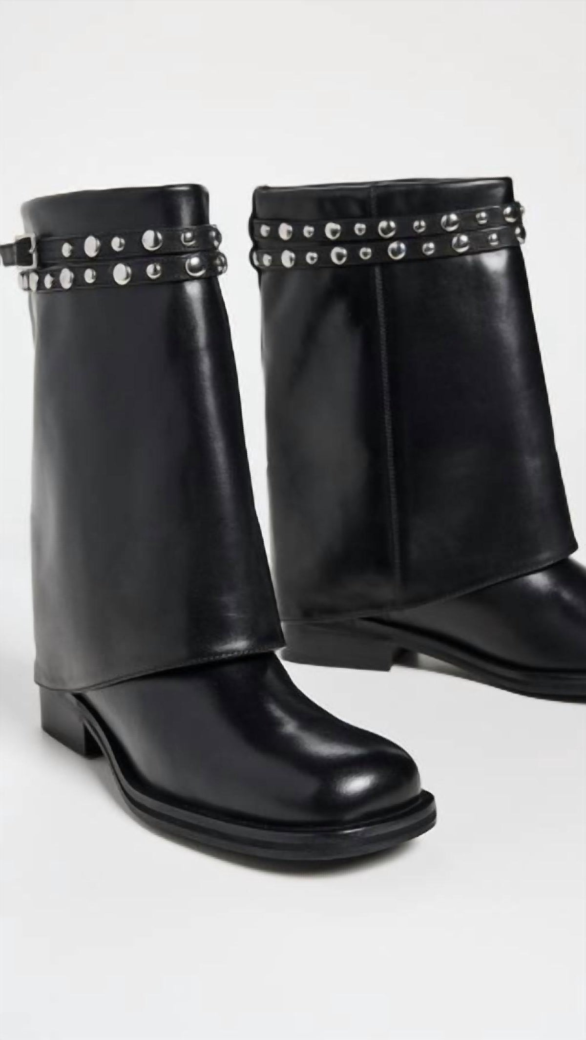 Free People - Women's Scorpio Studded Foldover Boot