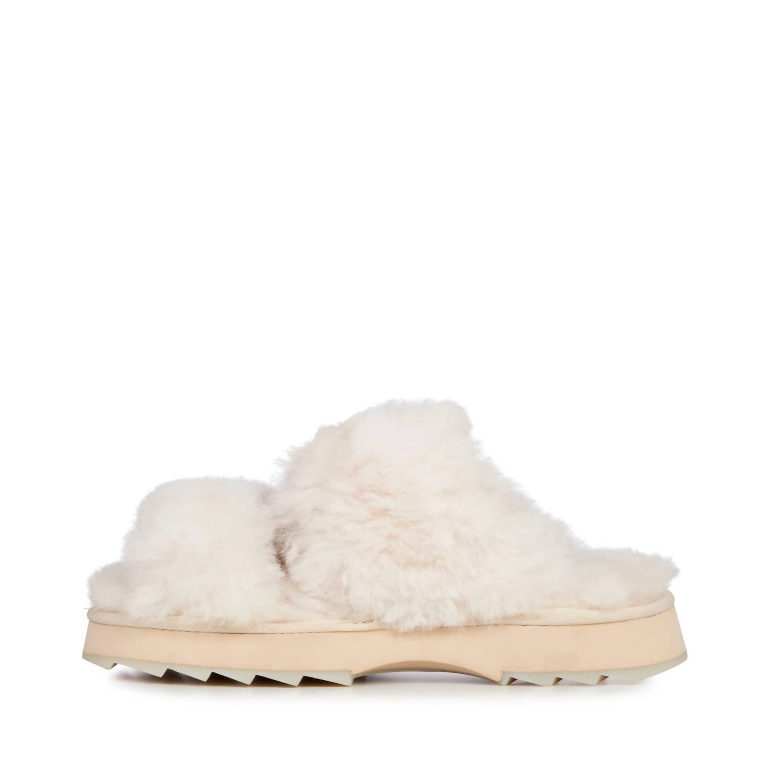 EMU Australia Women's Wobbecong Sheepskin Slides in natural - women's shoe - view 4