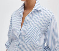 Rag & Bone - Lucia Striped Poplin Shirt