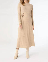 Coco + Carmen - Julane Knit Dress With Belt