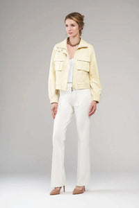 Insight - Drawsting Vegan Leather Jacket