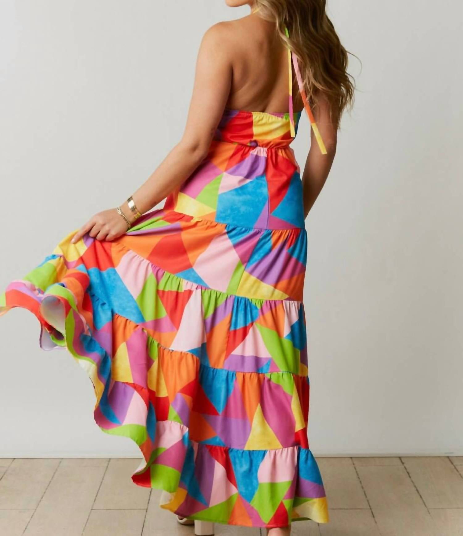 Peach Love - Camila Maxi Dress