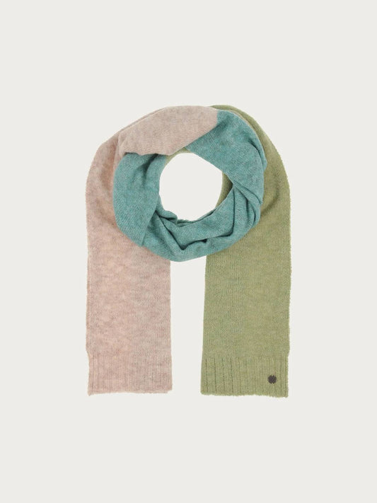 V. Fraas - Knitted Scarf With Block Stripes