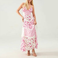 Rosa Clothing - Floral Patchwork Dress