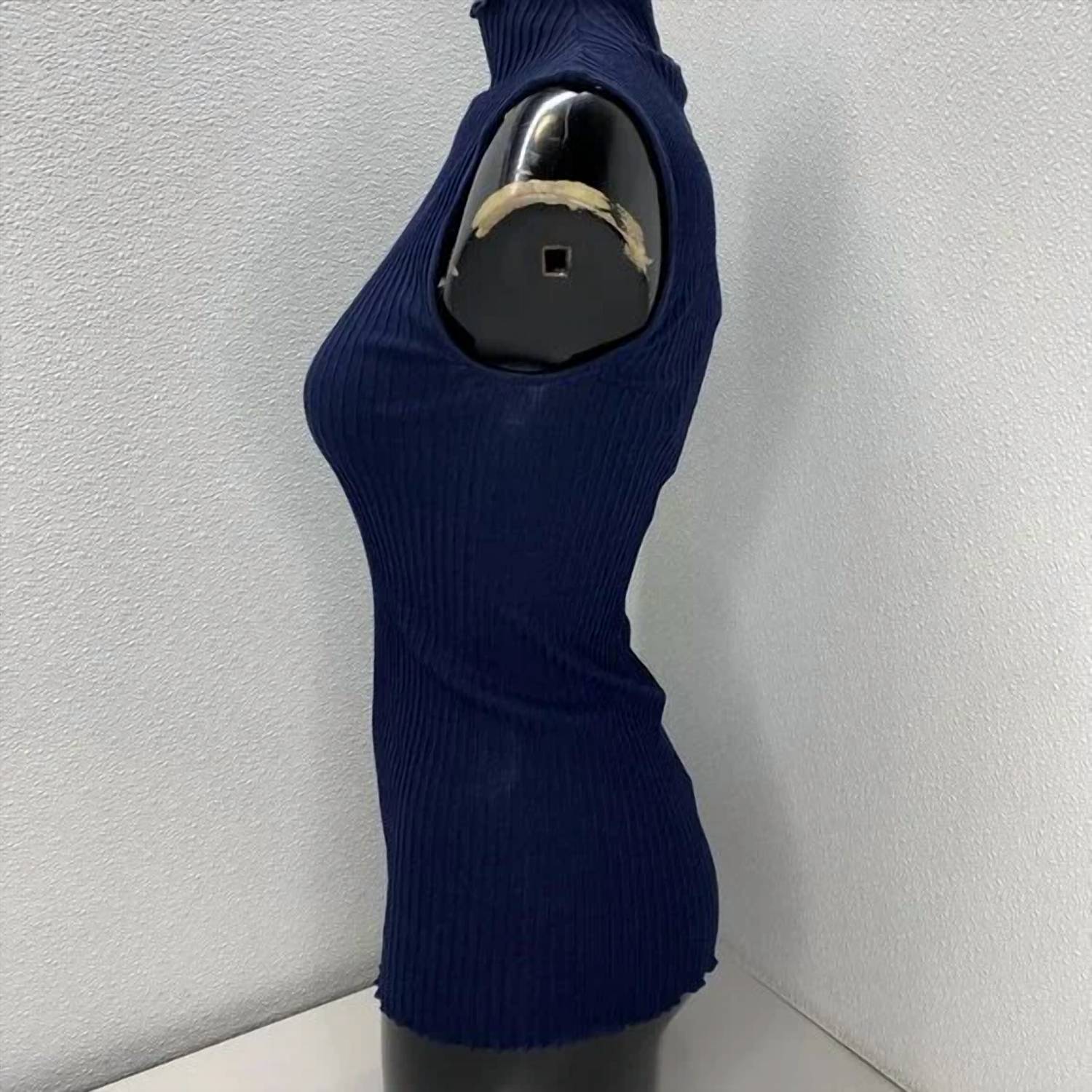 Theory - Women’s Funnel Neck Ribbed Sleeveless Tank Top