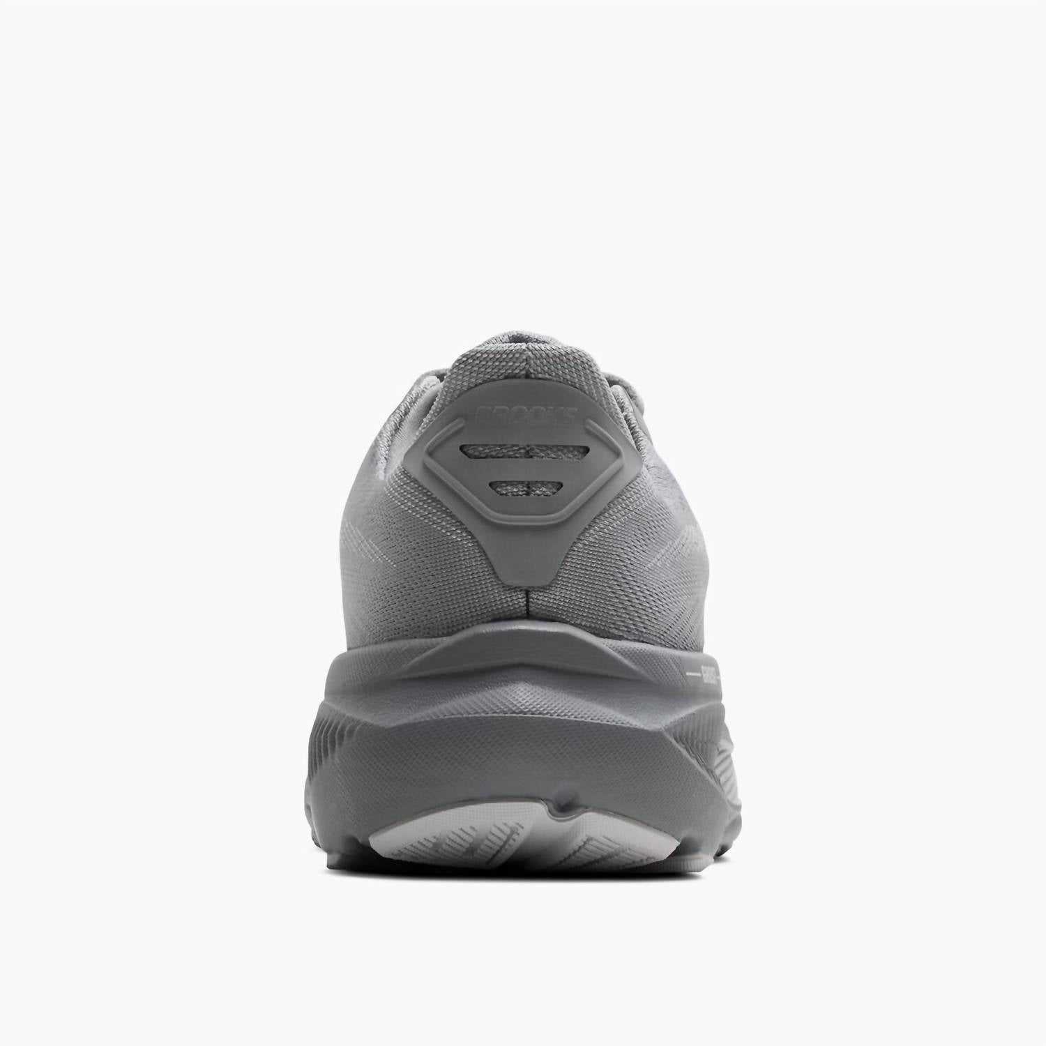 BROOKS Men's Ghost 17 Running Shoes - 2E Wide in primer gray oyster mushroom - men's shoe - view 6