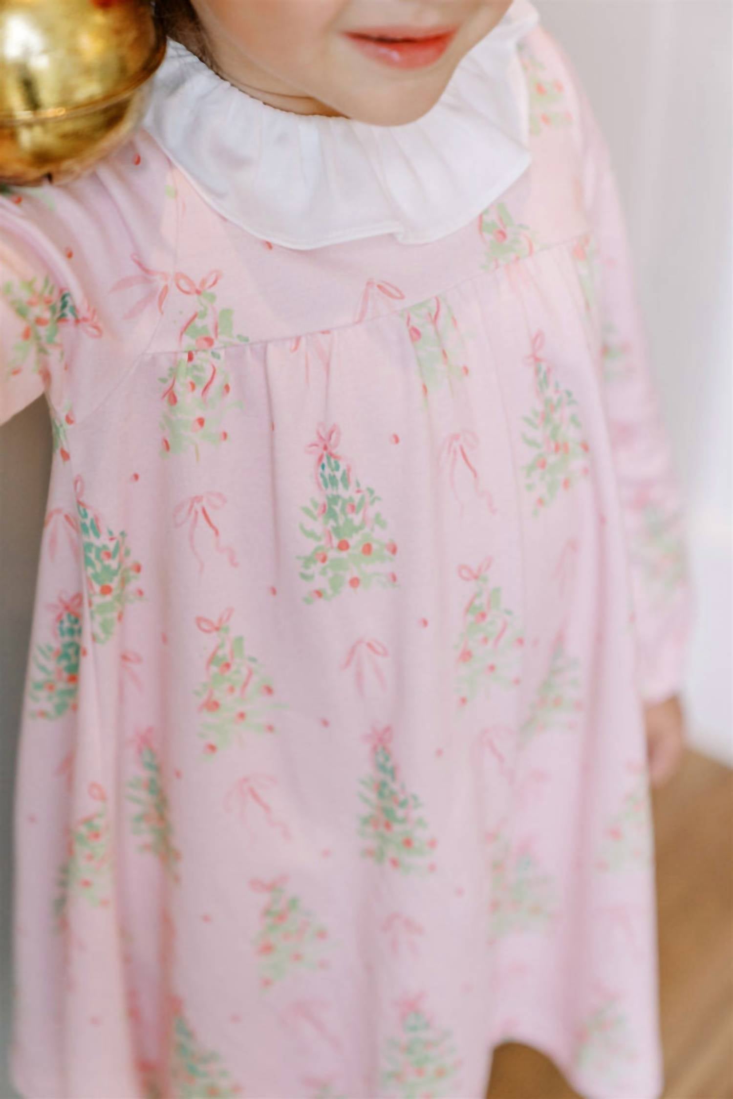 The Proper Peony - Girl's Tinsel Long Sleeve Dress