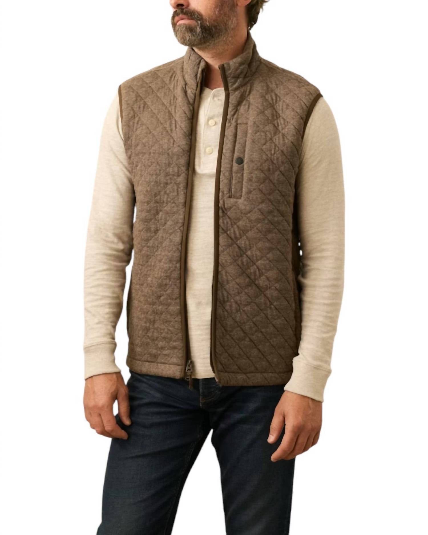 Faherty - Epic Quilted Fleece Vest