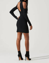 KADE SHOULDER CUTOUT MINI DRESS